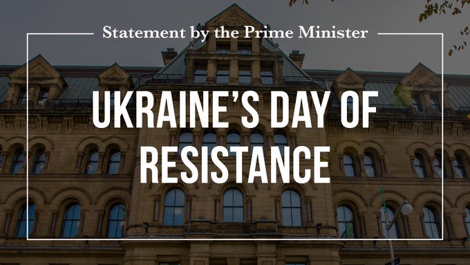 此图片的alt属性为空；文件名为20220226-Ukraine-Day-of-Resistance.jpg