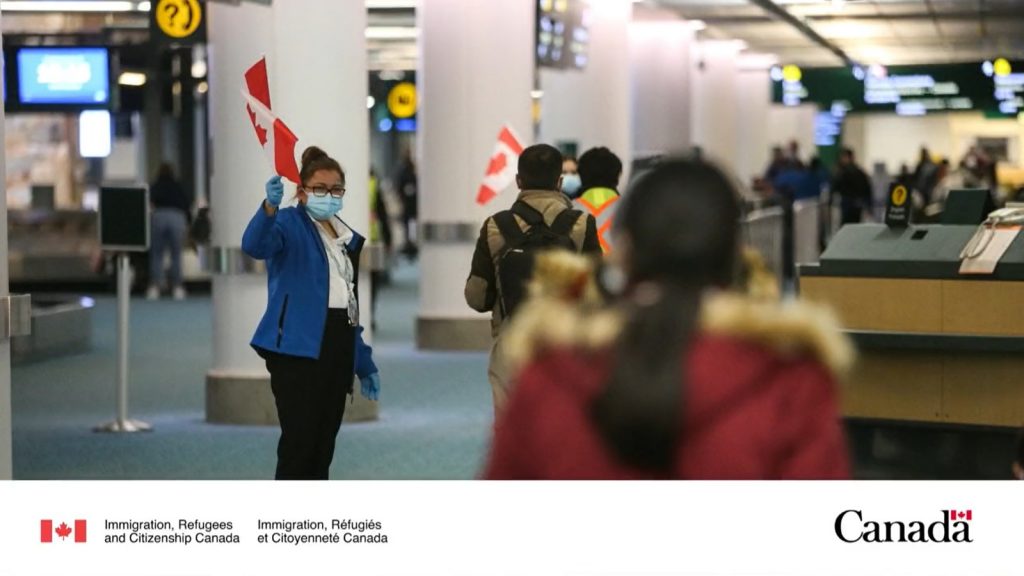 此图片的alt属性为空；文件名为IRCC-welcome-to-Canada-2022-1024x576.jpg