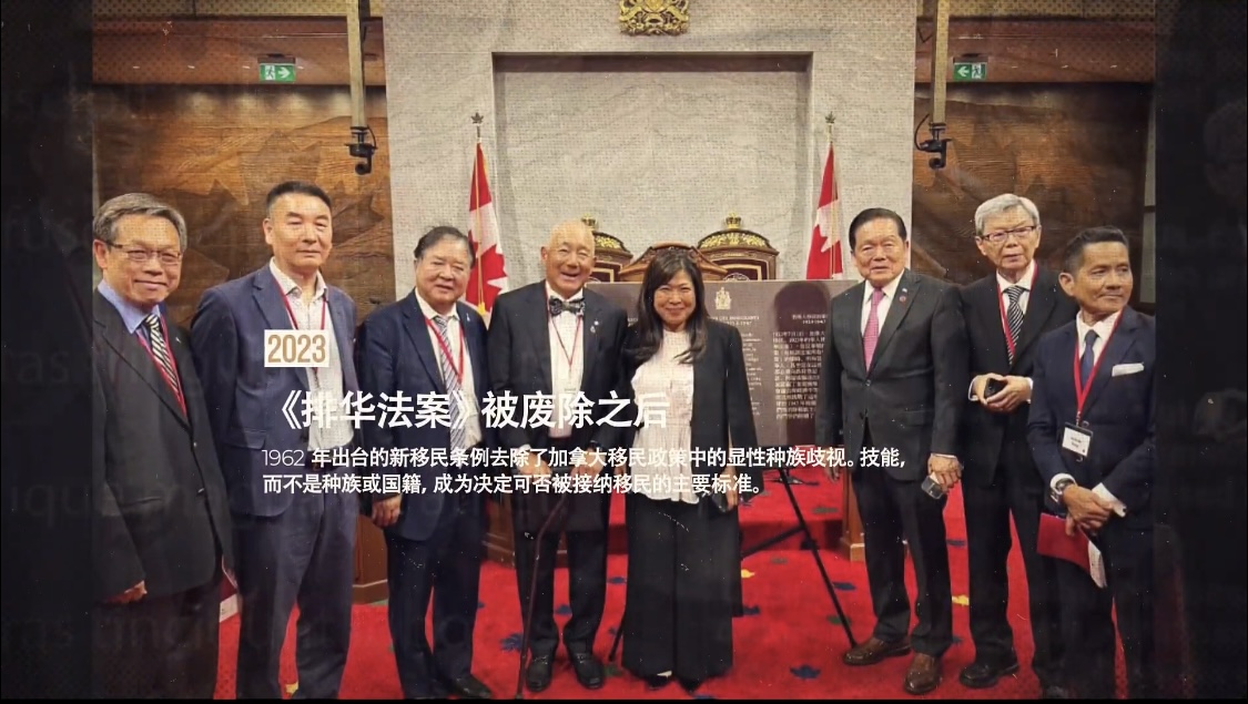 A group of people standing in front of a podium Description automatically generated